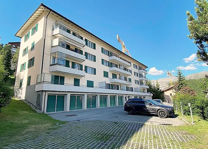 70m2 Mit Seeblick, Balkon, Serlas, Parkplatz - S11,1 * St. Moritz